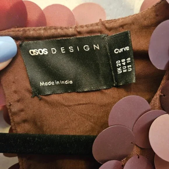 ASOS Sparkle Dress - Picture 4 of 10